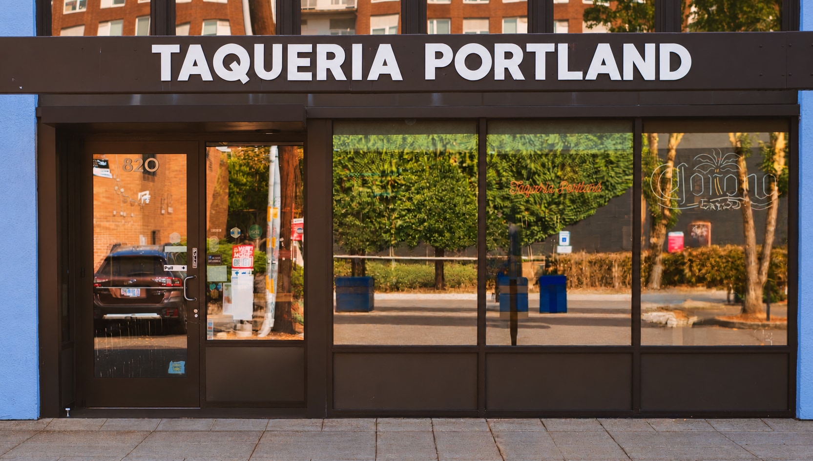 Taqueria Portland storefront in Portland, Oregon